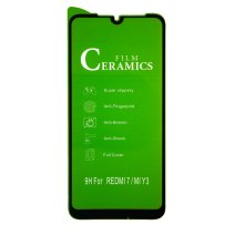 Захисна плівка Ceramic для Xiaomi Redmi 7 (Full Glue) (Black)