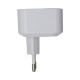 Сетевое зарядное устройство Monoko MAC032 USB-C+USB-A (35W · 3A) (White)