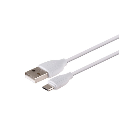 Автомобільний зарядний пристрій Borofone BZ14 2xUSB-A (12W · 2.4A) з кабелем USB-A – Micro-USB (White)
