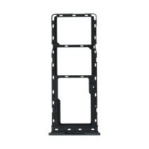 Держатель SIM-карты и карты памяти для Tecno Spark Go (2024) (версия на 2×SIM) (Black)