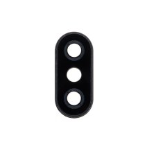 Стекло камеры для Xiaomi Mi A2 Lite в рамке (Black) (Original)