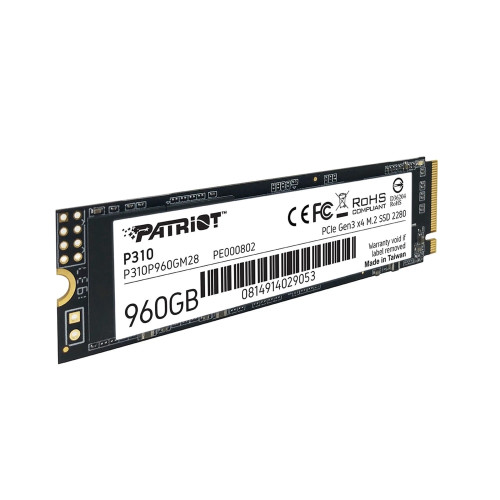 Накопитель Patriot SSD M.2 2280 NVMe P310 960GB