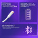 Наушники Bluetooth Proove Gaming Bliss Pro (APP) (White)