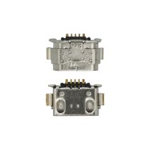 Разъем зарядки для Huawei Y6 II (2016) 5 pin (4 креплений) (контакты снизу) (Micro USB) без шлейфа