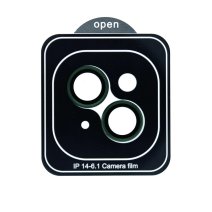 Защитное стекло камеры GERMES для Apple iPhone 14 (Green)