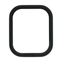 Защитное стекло с рамкой для Apple Watch Ultra (49mm) (Full Glue) (Black)