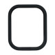 Захисне скло з рамкою для Apple Watch Ultra 2 (49mm) (Full Glue) (Black)