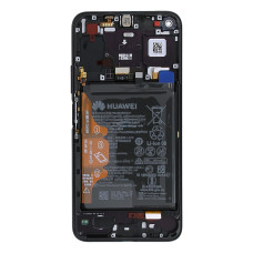 Дисплей для Huawei Honor 20 Pro з тачскріном в рамці (Black) (Original) (з акумулятором)