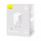 Сетевое зарядное устройство Baseus GaN5S Fast Charger USB-C (20W · 3A) (P10162503213) (White)