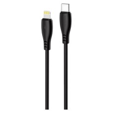 Кабель Proove Simple Silicone Type-C – Lightning (1 м · 27W · 3A) (Black)
