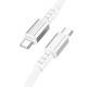 Кабель Hoco X85 Type-C – Type-C (1 м · 60W · 3A) (White)