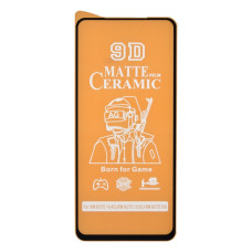 Защитная пленка Ceramic Matte для Xiaomi Redmi Note 11 SE (Full Glue) (Black)