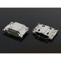 Роз'єм зарядки для Samsung T311 Galaxy Tab 3 8.0 (2013) 11 pin (4 кріплень) (контакти посередині) (Micro USB) без шлейфа