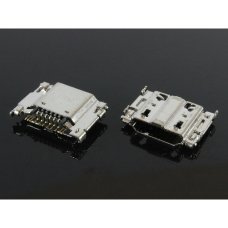 Роз'єм зарядки для Samsung I9200 Galaxy Mega 6.3 11 pin (4 кріплень) (контакти посередині) (Micro USB) без шлейфа