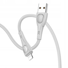 Кабель Borofone BX98 USB-A – Lightning (1 м · 12W · 2.4A) (Gray)
