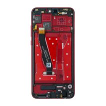Дисплей для Huawei Honor 9x Lite з тачскріном в рамці (Red) (Original PRC)