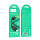 Кабель Hoco X113 Beneficio Type-C – Lightning (1 м · 27W · 3A) (Black)