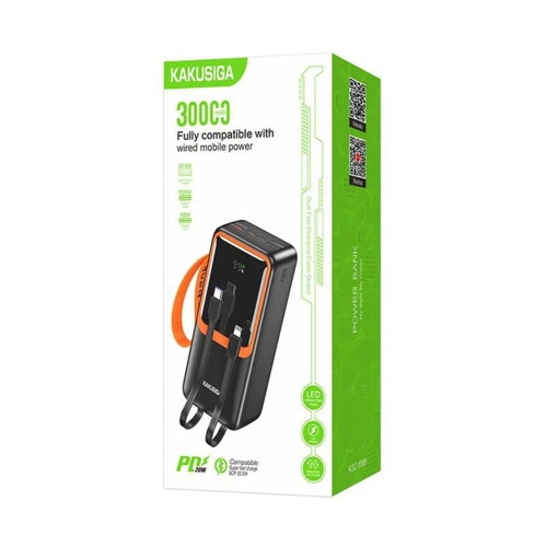 Повербанк Kakusiga KSC-1089 22.5W (30000 mAh) (Black)