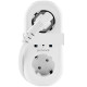Сетевой фильтр Proove Supercoil на 2 розетки (20W · 2xUSB-A+USB-C · 1.5 м) (White)