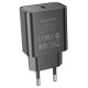Мережевий зарядний пристрій Borofone BA71A USB-C (20W · 3A) (Black)