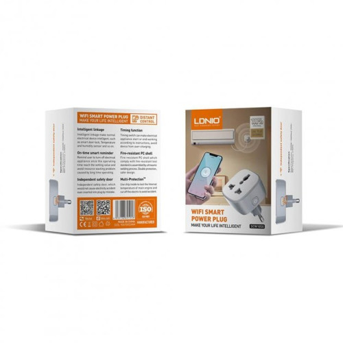 Умная Wi-Fi розетка LDNIO SCW1050 (White)