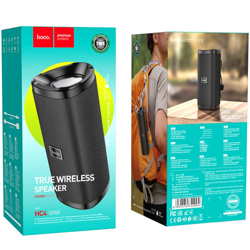 Bluetooth колонка Hoco HC4 Bella (Black)