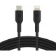 Кабель Belkin Type-C – Lightning (2 м · 18W · 3A) (CAA004BT2MBK) (Black)