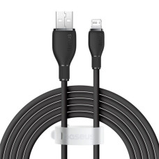 Кабель Baseus Pudding Series USB-A – Lightning (2 м · 12W · 2.4A) (Black)