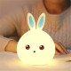 Силіконовий нічник Rabbit 1 Вт (Blue/White)