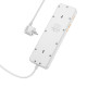 Сетевой фильтр Hoco AC13A на 5 розеток (17W · 4xUSB-A · 1.5 м) (Black)
