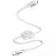 Кабель Proove Multi Charging Type-C – Type-C (1 м · 60W · 3A) (White)