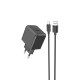 Сетевое зарядное устройство Hoco CS11A USB-A (10.5W · 2.1A) с кабелем USB-A – Type-C (Black)