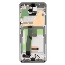 Дисплей для Samsung G988 Galaxy S20 Ultra з тачскріном в рамці (White) (Original)