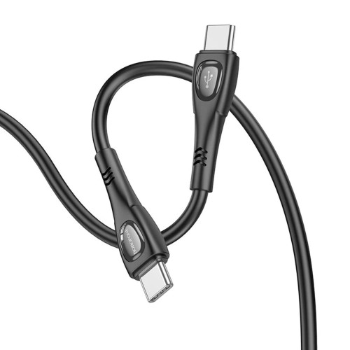 Кабель Borofone BX98 Type-C – Type-C (1 м · 60W · 3A) (Black)