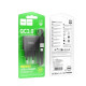 Сетевое зарядное устройство Hoco C140A USB-A (18W · 3A) с кабелем USB-A – Type-C (Black)