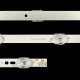 Пряма підсвітка для телевізора Changhong 39″ CH39L32A+B-V02 (8 планок по 788 мм, 9 LED, лінза 14,5 мм, 6 В)