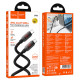 Кабель Hoco U143 Type-C – Type-C (1 м · 240W · 5A) (Black)