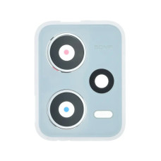 Скло камери для Xiaomi Redmi Note 12 Pro (5G) в рамці (White) (Original)