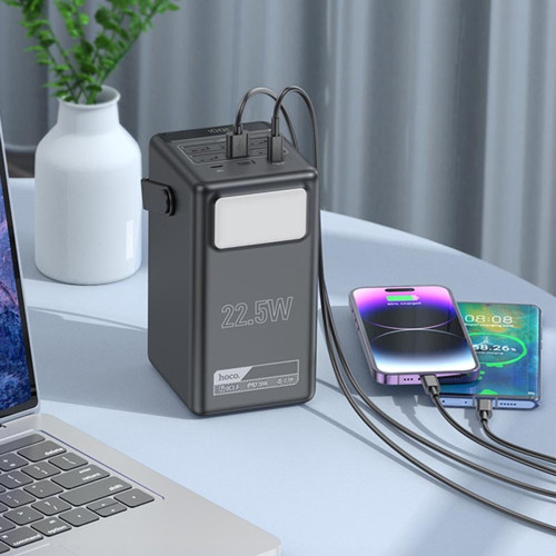 Повербанк Hoco DB03 Endure 22.5W (100000 mAh) (Black)