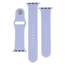Ремешок для Apple Watch 38/40/41 мм Band Silicone, 2 шт (Elegant Purple)