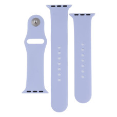Ремінець для Apple Watch 38/40/41 мм Band Silicone, 2 шт (Elegant Purple)