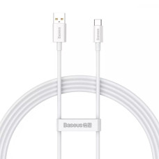 Кабель Baseus Superior Series Fast Charging USB-A – Type-C (1 м · 100W · 5A) (White)