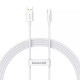 Кабель Baseus Superior Series Fast Charging USB-A – Type-C (1 м · 100W · 5A) (White)