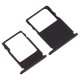 Держатель SIM-карты для Nokia 3 (версия на 2×SIM) (Black)