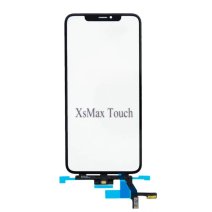 Сенсорне скло для Apple iPhone Xs Max з OCA (Black) (Original PRC)