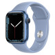 Ремешок Hoco WA01 для Apple Watch 42/44/45/49 мм Band Silicone (Mist Blue)