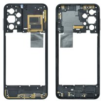 Средняя часть корпуса для Samsung A235 Galaxy A23 (2022) (Black)