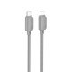 Кабель Hoco X113 Beneficio Type-C – Lightning (1 м · 27W · 3A) (Gray)