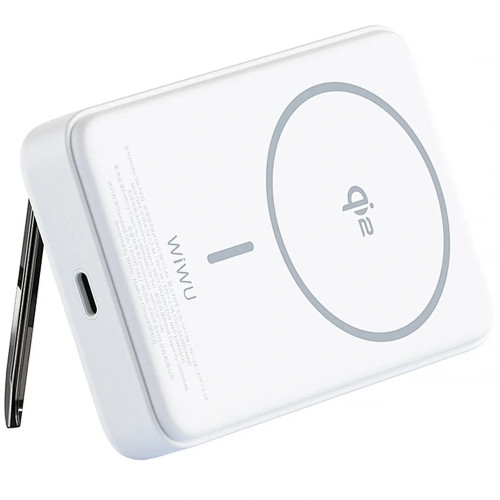 Повербанк WIWU Wi-P031 Magnetic PD30W (10000 mAh) (White)