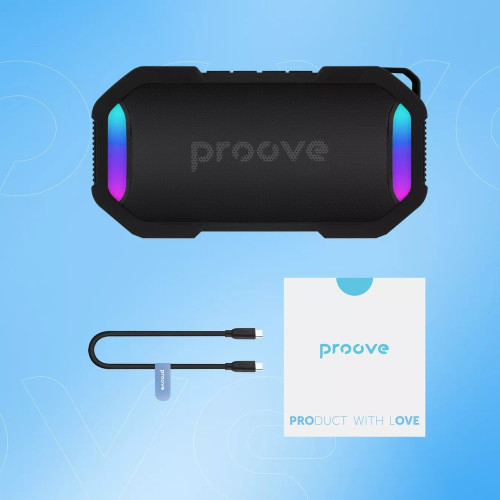 Bluetooth колонка Proove Black Rock 10W (Black/Blue)